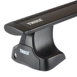 Μπάρες Αλουμινίου Αυτοκινήτου Thule Wing Bar 969 / 135 cm Μαύρες 754 SET ( Kit 1695 / 969 )