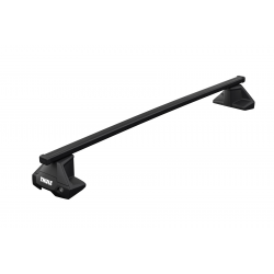 Μπάρες Αυτοκινήτου Thule Evo SquareBar Μεταλλικές (SET) 710500 / 7123 (127cm) / 145183